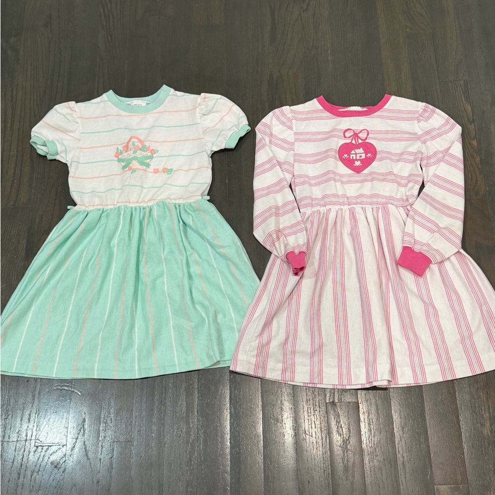 Vintage Healthtex girls dress bundle